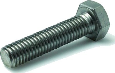 Schäfer & Peters 09334801235 Sekskantskrue M12 DIN 933, M6S A4/80, 50-pakk M12 x 35 mm, Innfesting