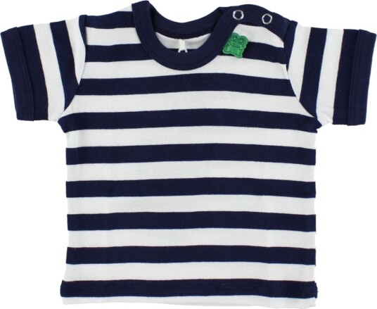 Freds World T skjorte   Navy/Hvit Stripet   Freds World   62   T skjorte Blå