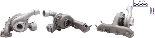 Turbolader TURBO MOTOR PA7678372 Turbolader TURBO MOTOR PA7678372