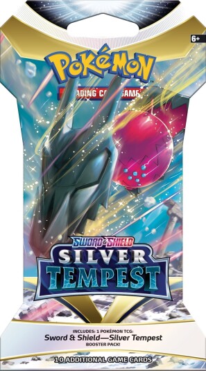 Asmodee Pokémon TCG Sword & Shield Silver Tempest Sleeved Asmodee Pokémon TCG Sword & Shield Silver Tempest Sleeved