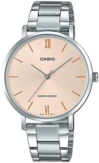 Casio Dameklokke LTP VT01D 4BUDF Classic Gullfarget/Stål Ø34 mm