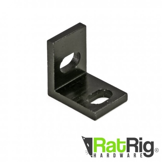 RatRig Universal L Bracket (Single) - Black Anodized RatRig Universal L Bracket (Single) - Black Anodized