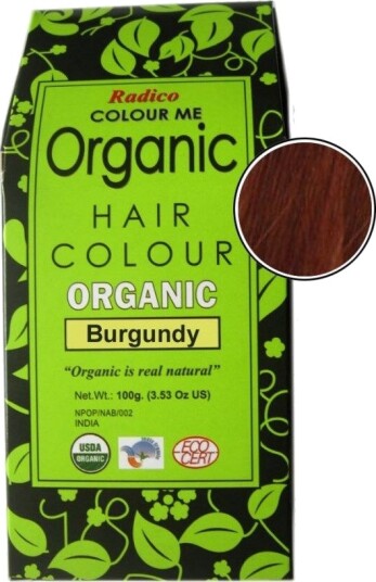 Radico Colour Me Organic Burgundy Burgundy