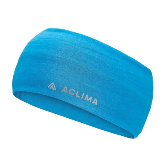 Aclima LightWool 140 Headband pannebånd - blue jay