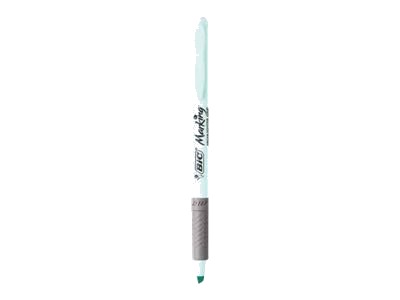 Bic Grip - Markeringspenn - Pastellgul, Pastellgrønn, Pastellrosa, Pastel Mint Blue - 3.3 Mm (En Pakke 4)