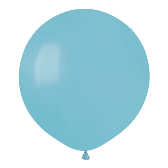 Ballongkungen AB Ballonger Baby Blue Runde Store - 10-pakning