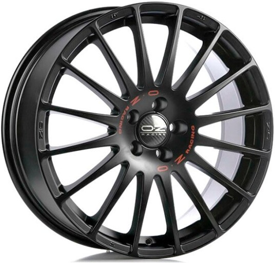 OZ Superturismo Black 8 x 19 CB64,10 ET40 5/120 8 x 19