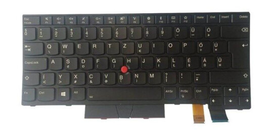Lenovo Lite-On - Brbart tastatur - til utskifting - Ungarsk - Svart