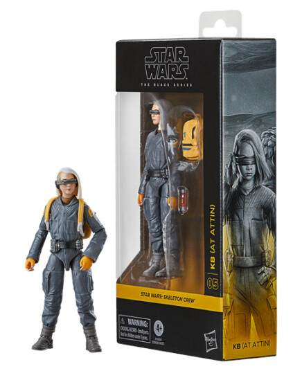 Star Wars The Black Series 15 cm KB (At Attin) Actionfigur med ryggsekk og lommelykt