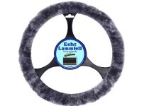 IWH Ratbetræk (L x B x H) 350 x 350 x 40 mm Ægte lammepels Antracit 35 - 41 cm