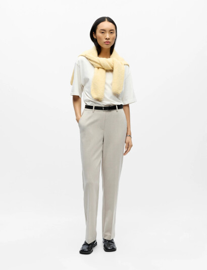 Object Objlisa Mw Straight Pant Noos Beige 40 x 32 Object Objlisa Mw Straight Pant Noos Beige 40 x 32