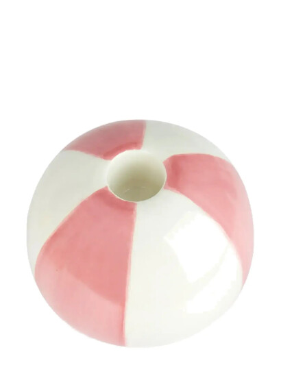 Balvi Keramisk Lysestake Beachball Rosa 8 cm Balvi Keramisk Lysestake Beachball Rosa 8 cm
