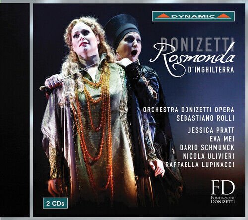 MediaTronixs Gaetano Donizetti : Donizetti: Rosmonda D’Inghilterra CD Album (Jewel Case) 2 Pre-Owned