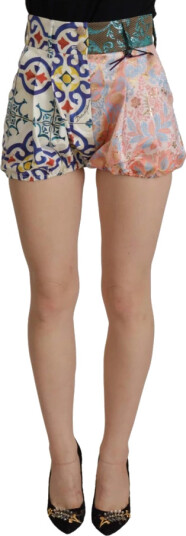 Dolce & Gabbana Dame Shorts Flerfarget L,
