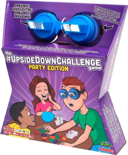 The Upside Down Challenge Party Edition 8 År+ 2-6 Spillere The Upside Down Challenge Party Edition 8 År+ 2-6 Spillere