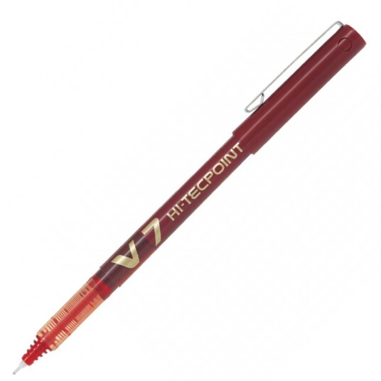 Pilot Hi-Tecpoint V7 Rollerball Red