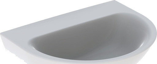 GEBERIT servant 500x400x173mm med høyt tak i porselen KeraTect hvit