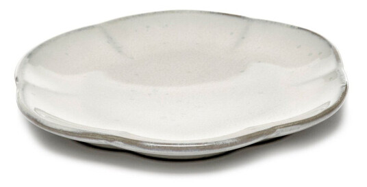 Serax Inku riflet tallerken M Ø13,9 cm White