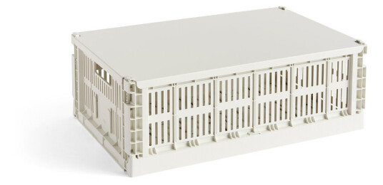 HAY Colour Crate lokk stort Off-white HAY Colour Crate lokk stort Off-white