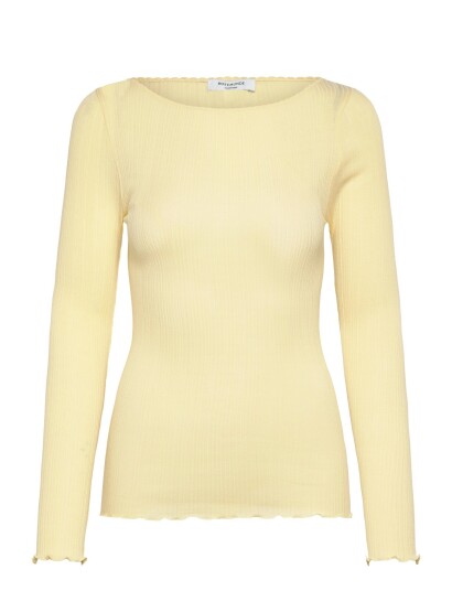 Rosemunde Rwjudy Ls Boatneck T Shirt Yellow XS