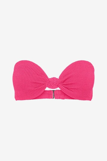 Vero Moda - Bikini-BH vmCarmen Swim Bandeau - Rosa