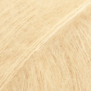 Drops Kid-Silk Garn Unicolor 29 Vanilla Drops Kid-Silk Garn Unicolor 29 Vanilla