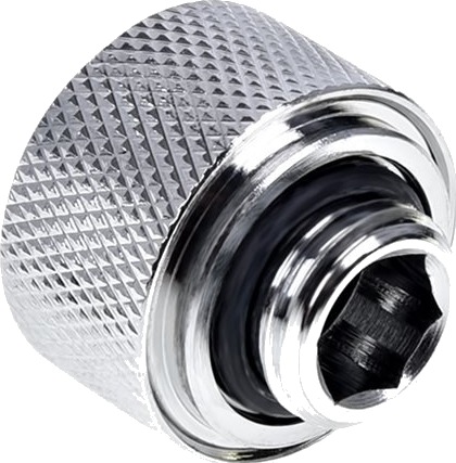 Alphacool Eiszapfen Hardtube 16 mm 6 pk krom 17378