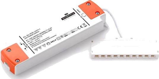 Ledlife Snappy 30W dimbar strømforsyning for møbelspots For Sono og Reco møbelspots maks 10 spots