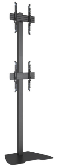 Multibrackets M Pro MBFSC2U 270 stativ - mikrojusterbar - for 2 LCD-skjermer - svart