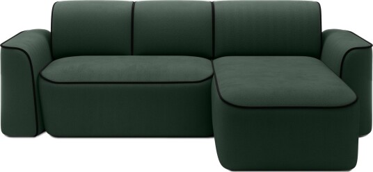 Ume 4 seter Sofa med Sjeselong Grønn Ume 4 seter Sofa med Sjeselong Grønn