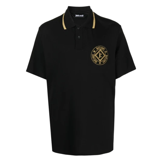 Just Cavalli Herre Topper Svart L Just Cavalli Herre Topper Svart L