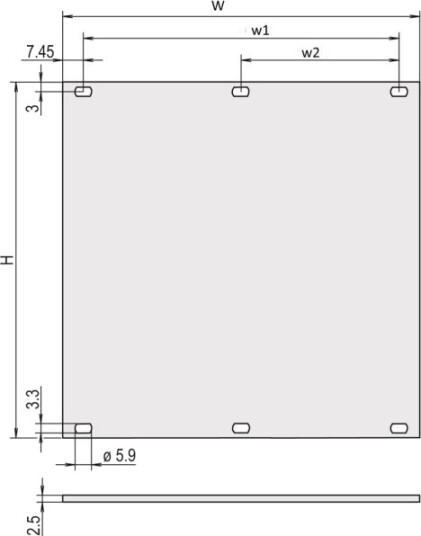 Schroff Pentair Techn Frontplate 4He 30807 596 30807596 30807596 Schroff Pentair Techn Frontplate 4He 30807 596 30807596 30807596