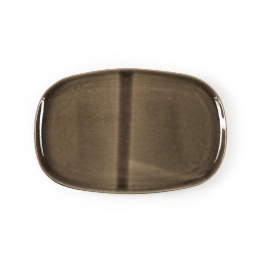 Heirol x Nosse Svelte tallerken oval 25 cm Olive