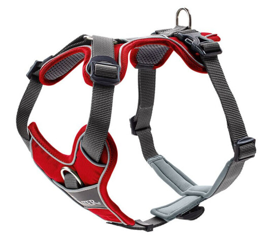 Hunter Sele Divo Rød/Grå Størrelse L: 72-100 cm Brystomfang