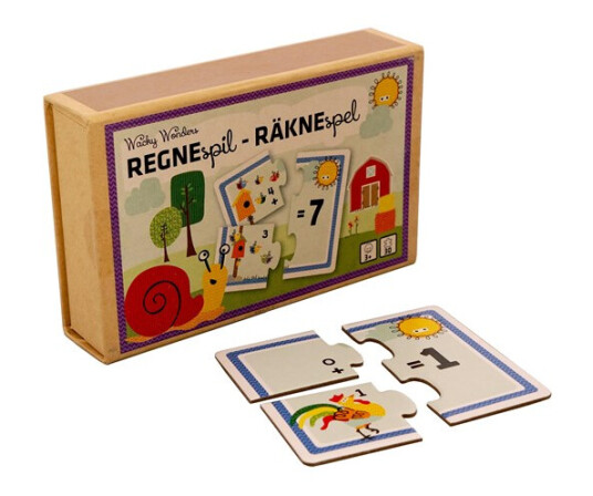 Barbo Toys Wacky Wonders Regnespill for Barn - 30 Deler med Dyrstema