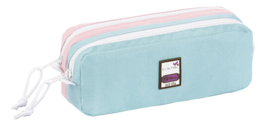 Pennal Teknikk 2 rom pastell blå-rosa
