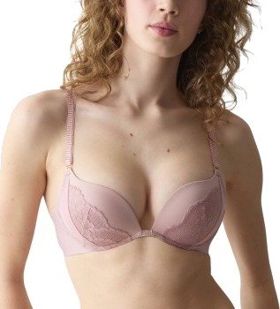 Triumph BH Love In Lace Wired Push Up Bra Lysrosa C 75 Dame