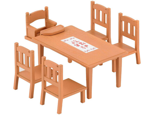 Sylvanian Families Family Table Chairs Sylvanian Families Family Table Chairs
