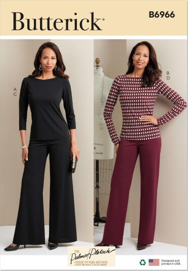 Butterick 6966 Klespakke Til Dame E5 14 16 18 20 22