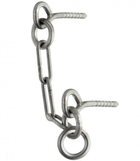 Fixe D-Belay Station glue-in 316L D10
