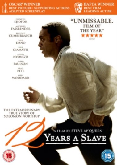 12 Years A Slave DVD