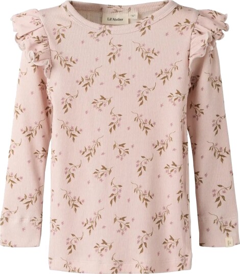 Lil"Atelier Nmfgavo Eko Ls Slim Top Lil Noos Pink 116 Lil"Atelier Nmfgavo Eko Ls Slim Top Lil Noos Pink 116