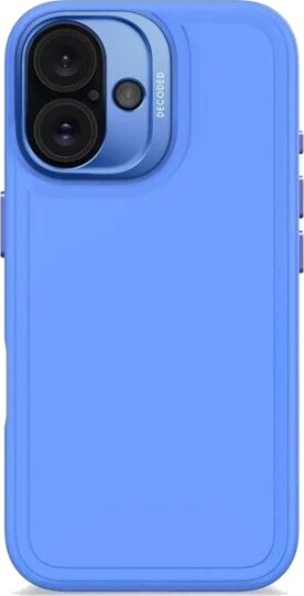 Decoded AntiMicrobial Silicone StacksBackcover for iPhone 16 Super Sonic Blue
