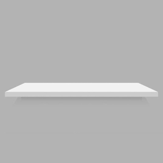 Linn Bad Corian Benkeplate for Toppservant Hvit Matt / 160cm Venstre