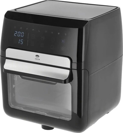Holm Airfryer Oven 12 Liter Black - BLACK - 12 LITER x 35.6