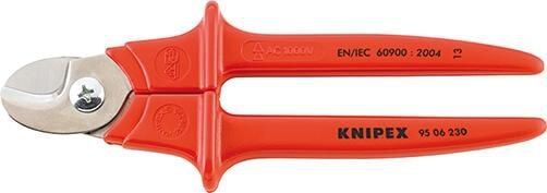 Knipex Kabelsax 9506230 230mm Vde, 16mm, Plasthandtag Knipex Kabelsax 9506230 230mm Vde, 16mm, Plasthandtag