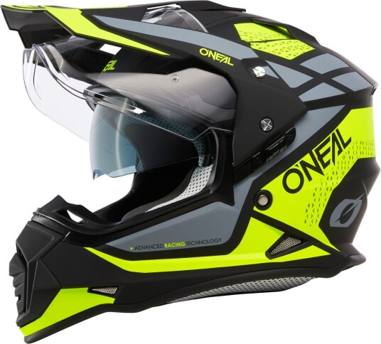 Oneal Sierra R Motocross Hjelm S Svart Gul