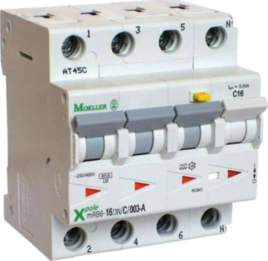 Eaton Mrb6-16/3n/c/003-a - combined residual circuit and miniature (4015081184903) Eaton Mrb6-16/3n/c/003-a - combined residual circuit and miniature (4015081184903)