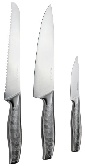 Essentials Knivsett 3 deler, 1.4116 stål
