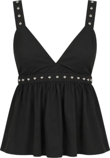 Liu Jo Dame Topper Svart XL, Liu Jo Dame Topper Svart XL,